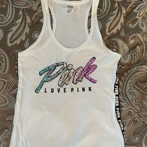 Pink tank top